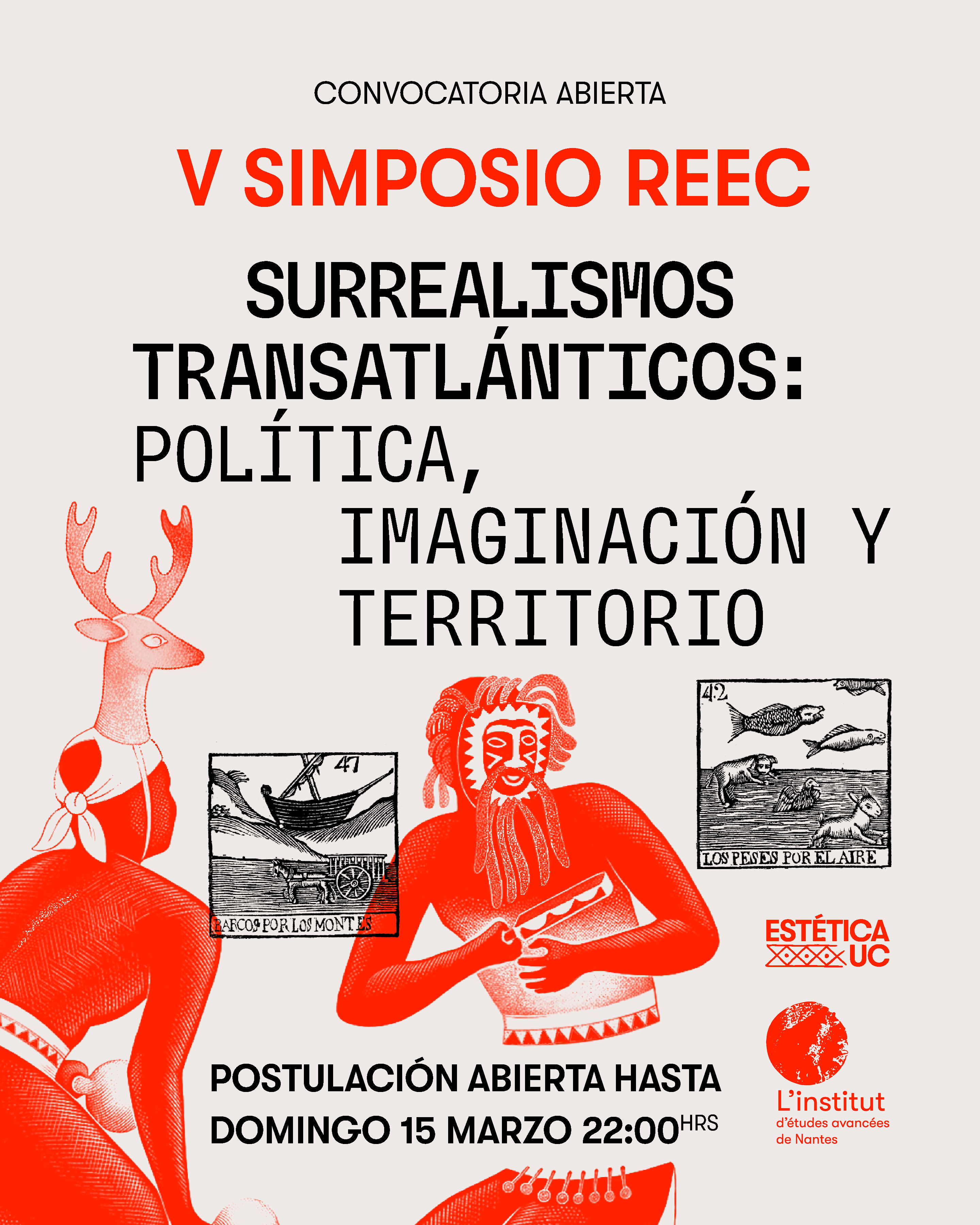Convocatoria abierta: V Simposio REEC abordará los surrealismos transatlánticos en Nantes